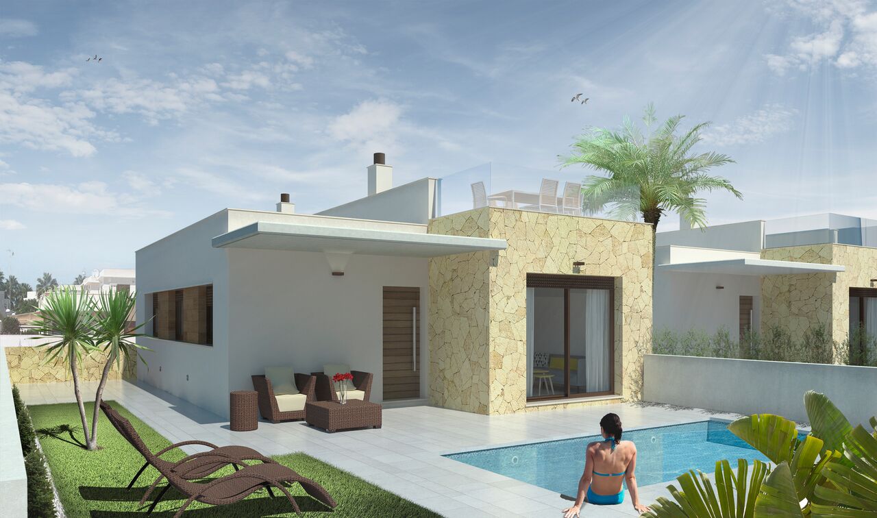 Villas with pool for sale in Rojales, Alicante, Spain