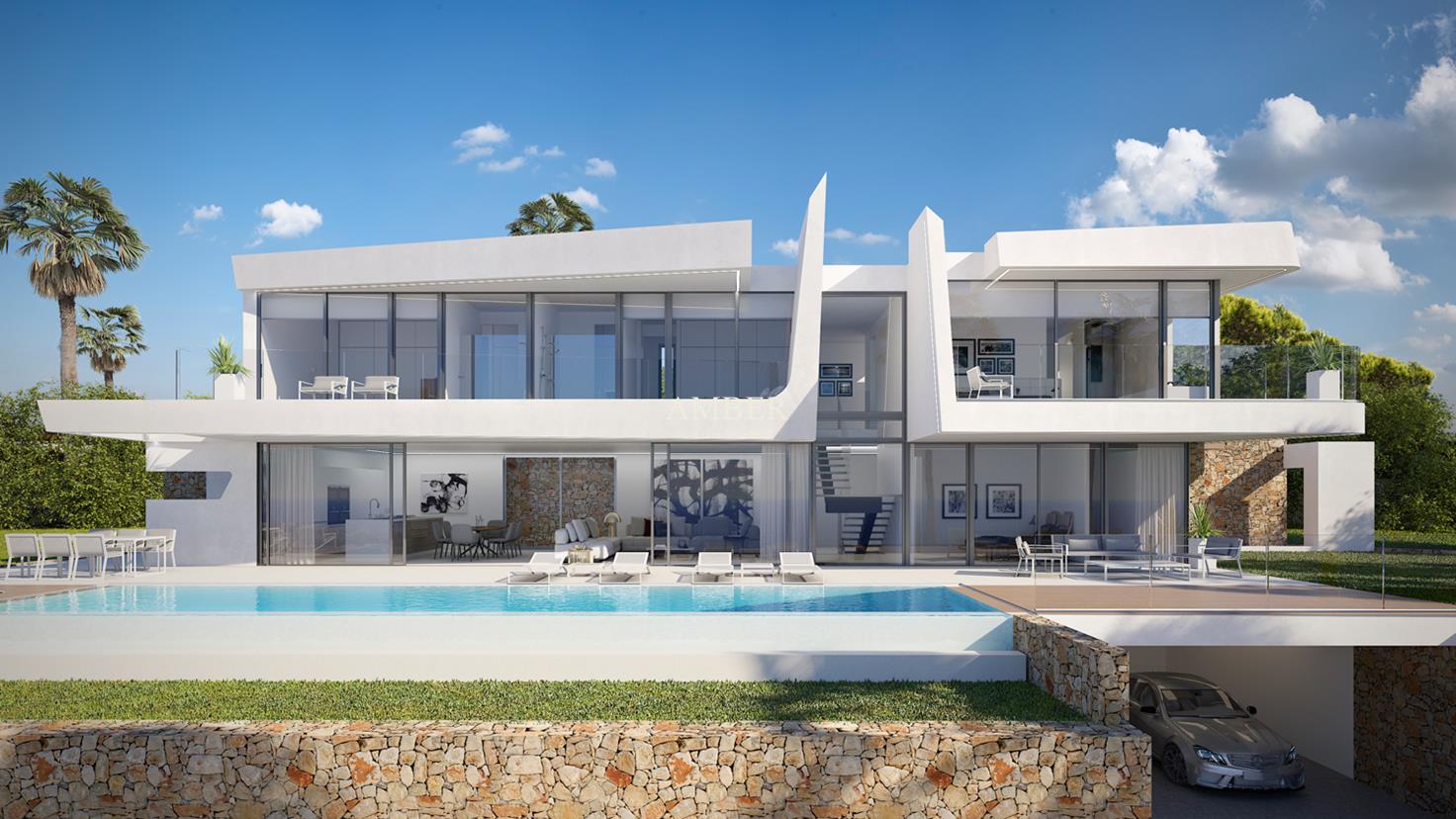 Exclusive villa with open sea views, Moraira, Costa Blanca