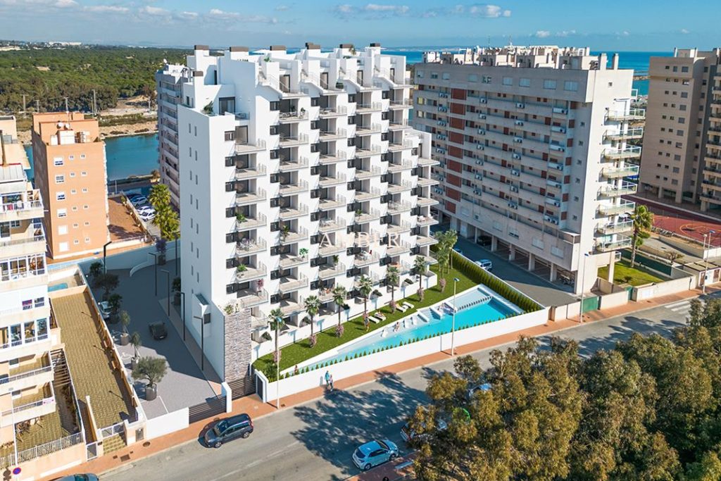 New construction apartments with sea views, Guardamar del Segura