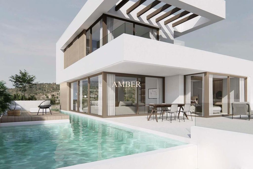 New built luxury villas with sea views, Finestrat