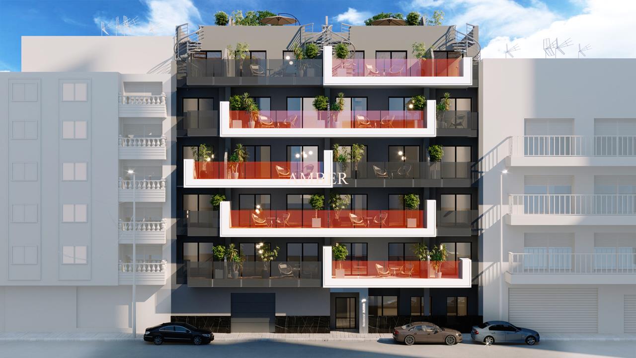 Newly built luxury apartments, Torrevieja center