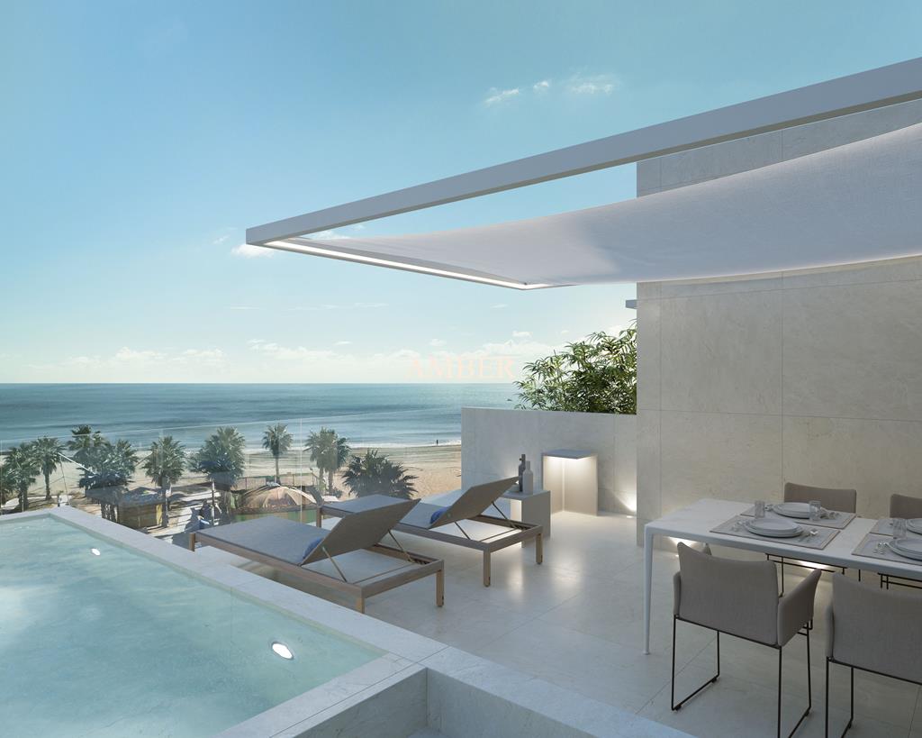 Luxury apartments with sea views, La Mata