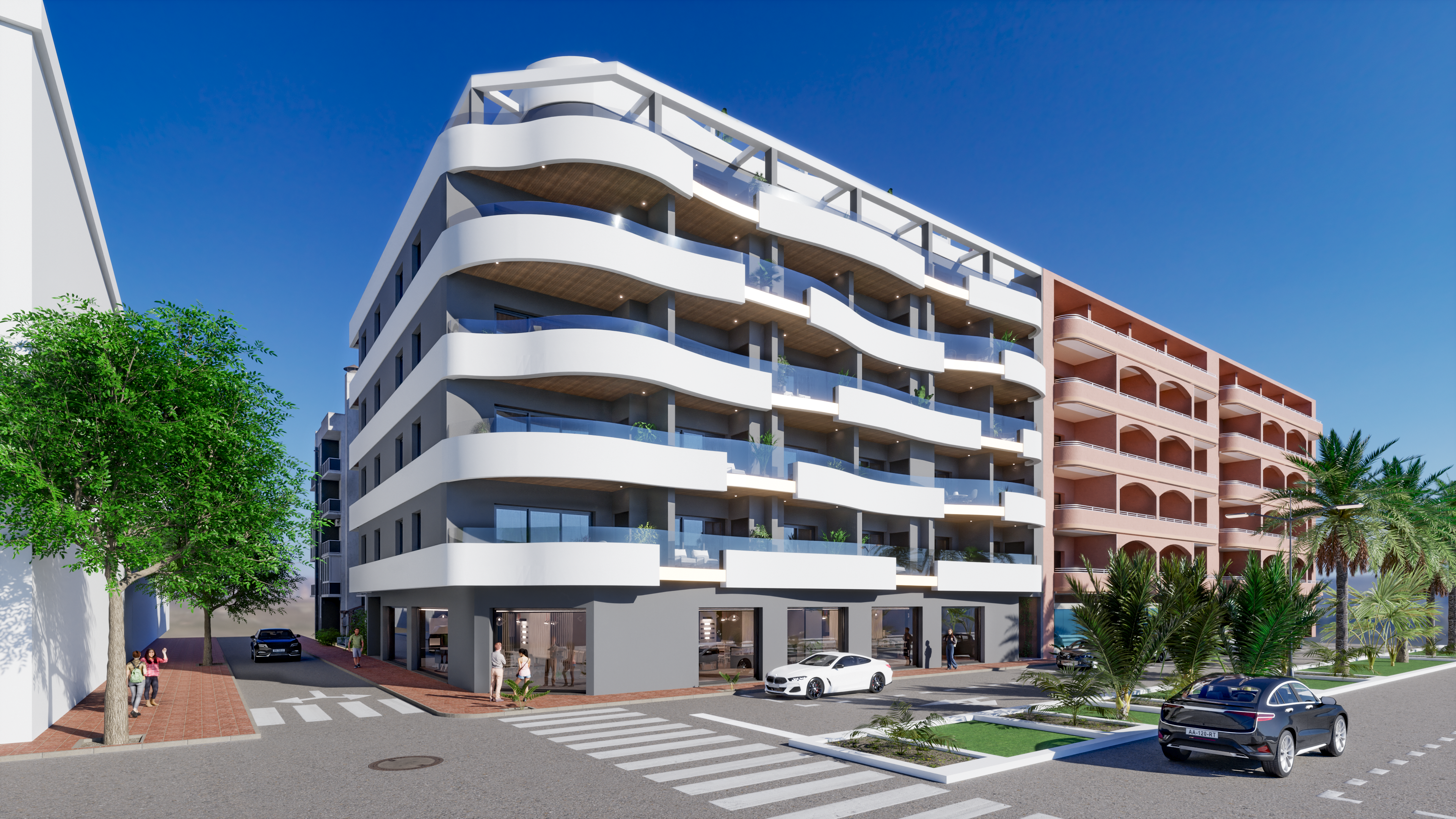 New built luxury apartments, Avenida Habaneras